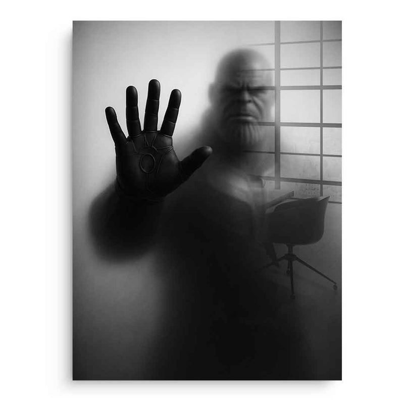 Thanos' Silhouette - Acrylglas