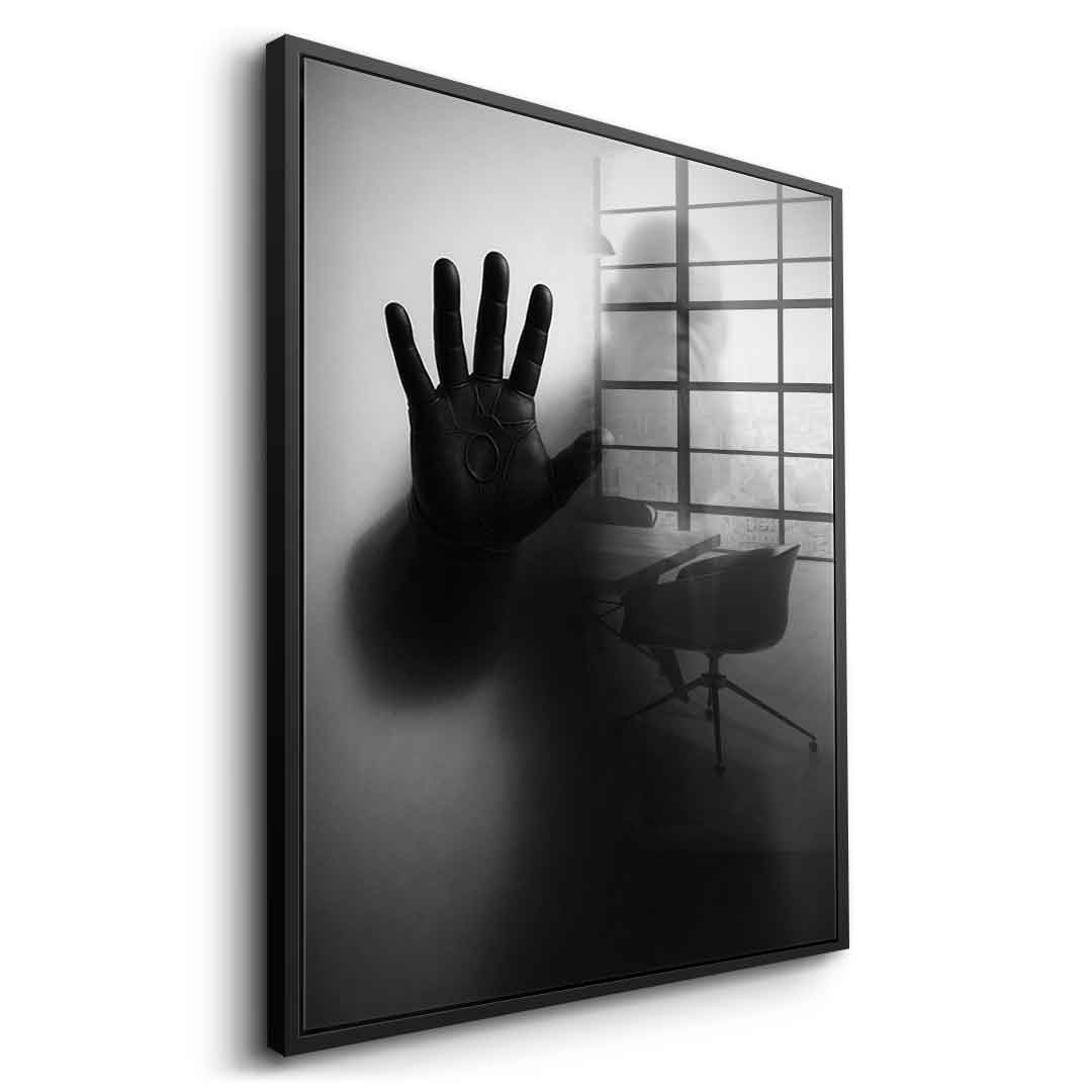 Thanos' silhouette - acrylic glass