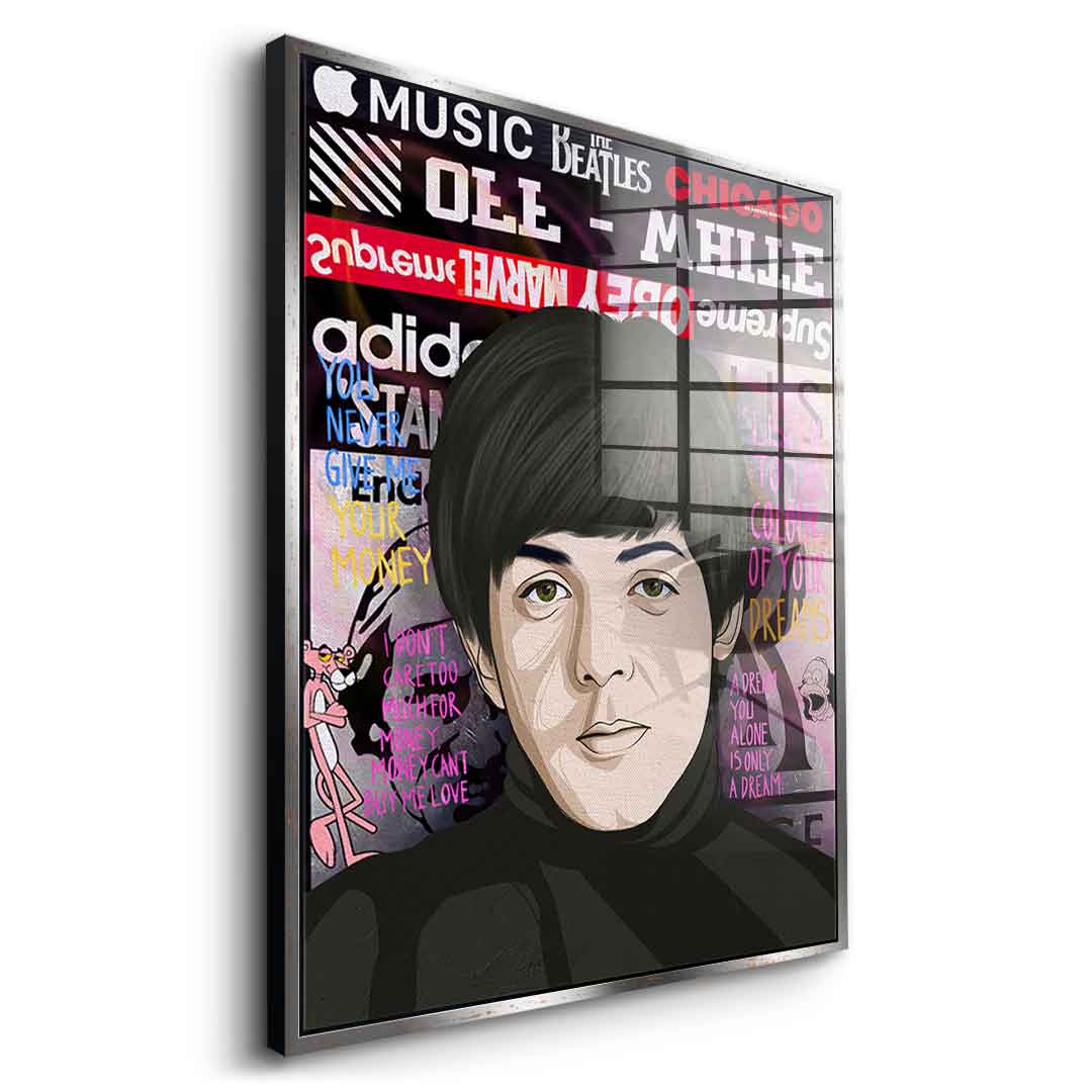 The Beatles - Acrylglas