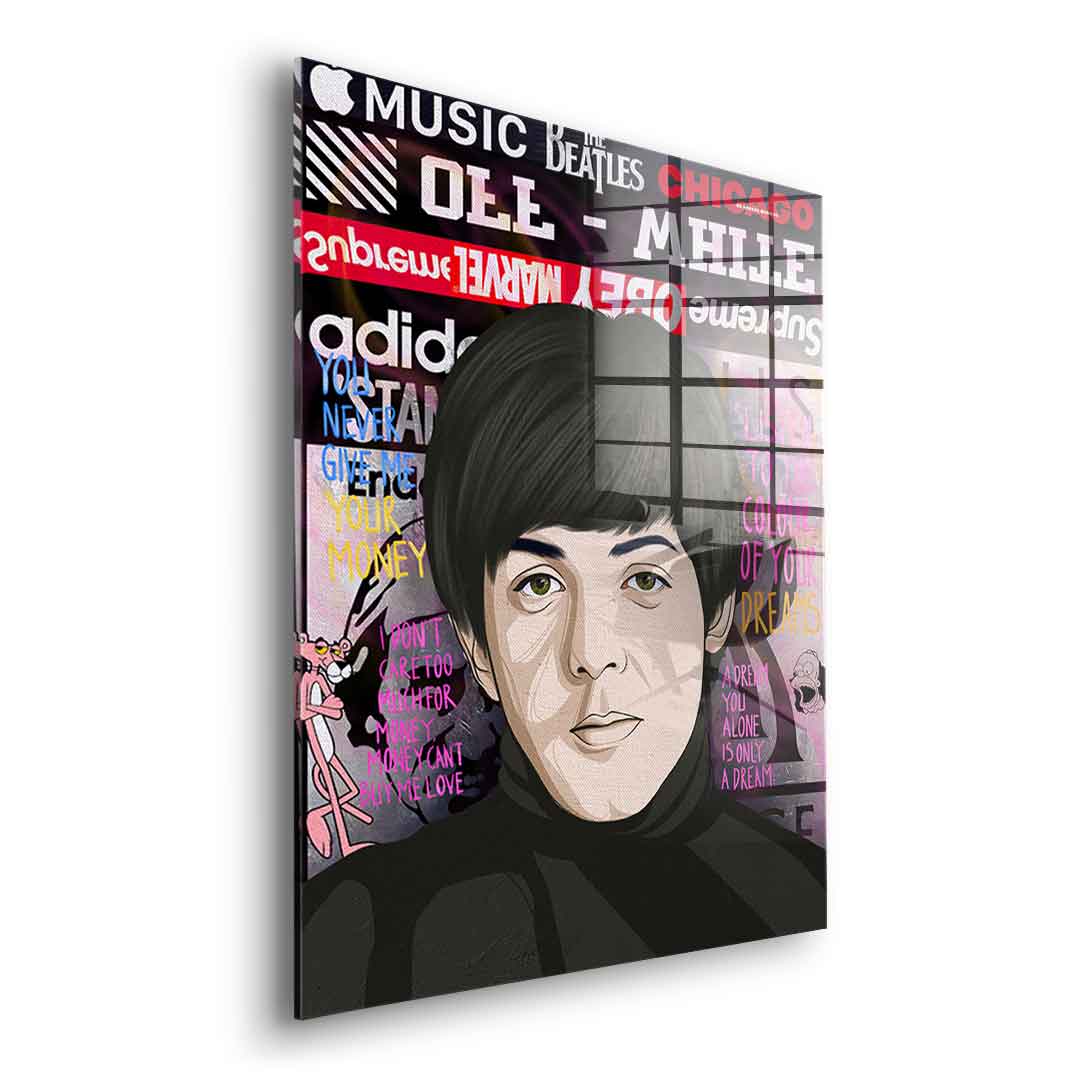 The Beatles - Acrylglas