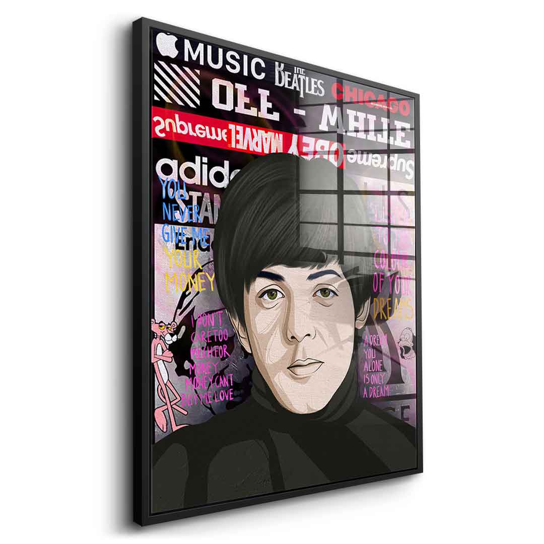 The Beatles - Acrylglas