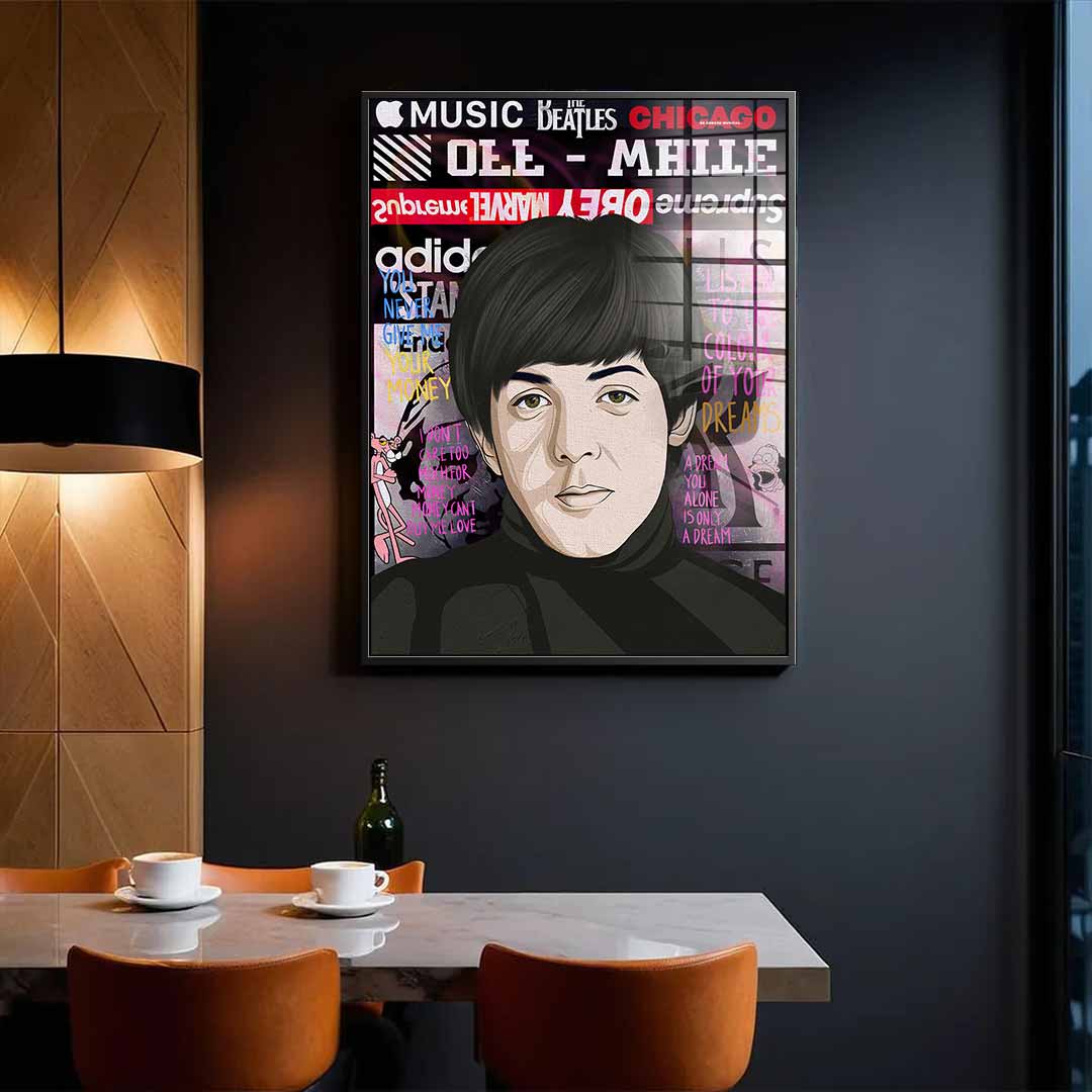 The Beatles - Acrylglas