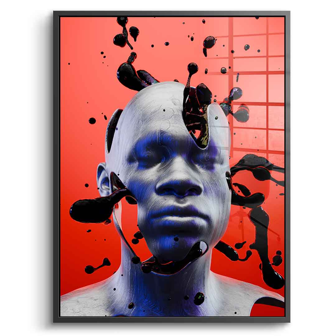 The Birth of a Thought - Acrylglas