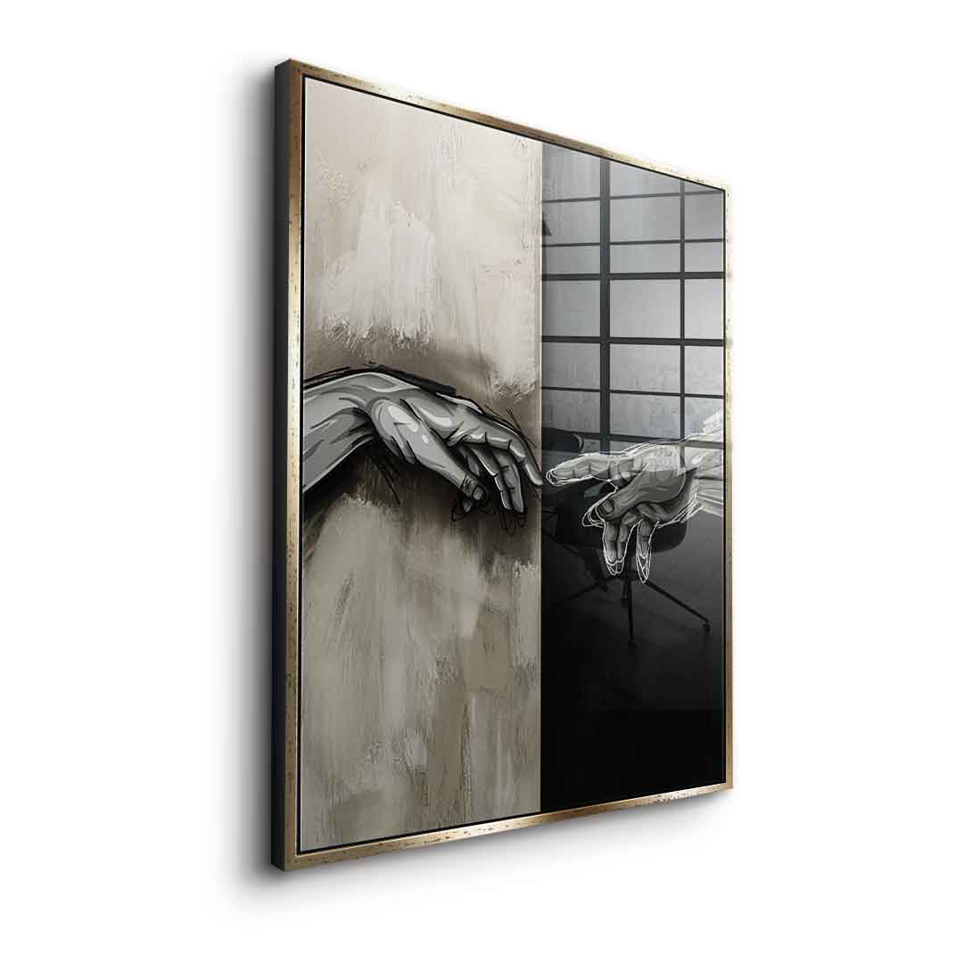 The Divine Touch - Acrylglas