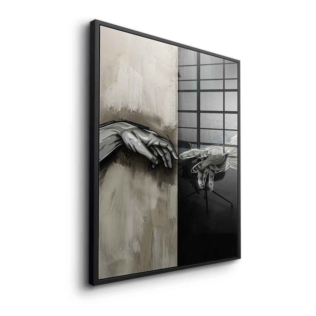 The Divine Touch - Acrylglas