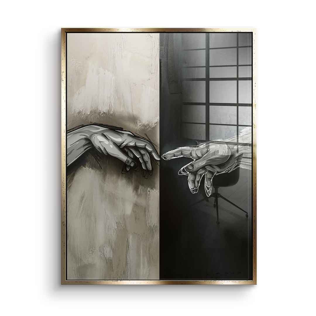 The Divine Touch - Acrylglas