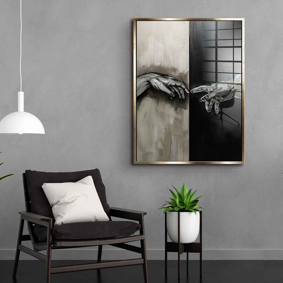 The Divine Touch - Acrylic glass