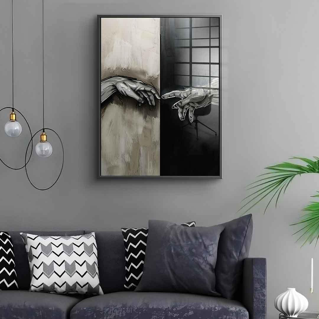 The Divine Touch - Acrylglas