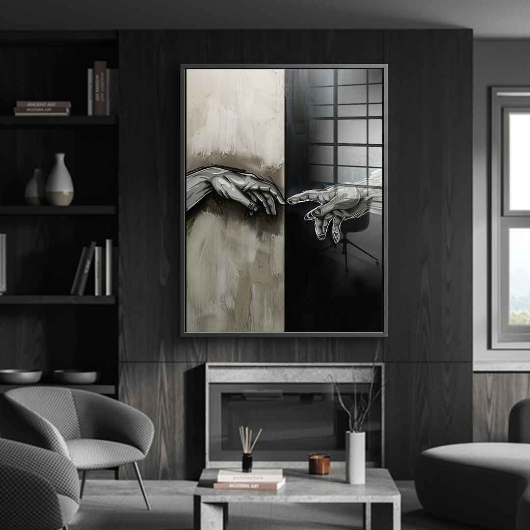 The Divine Touch - Acrylglas