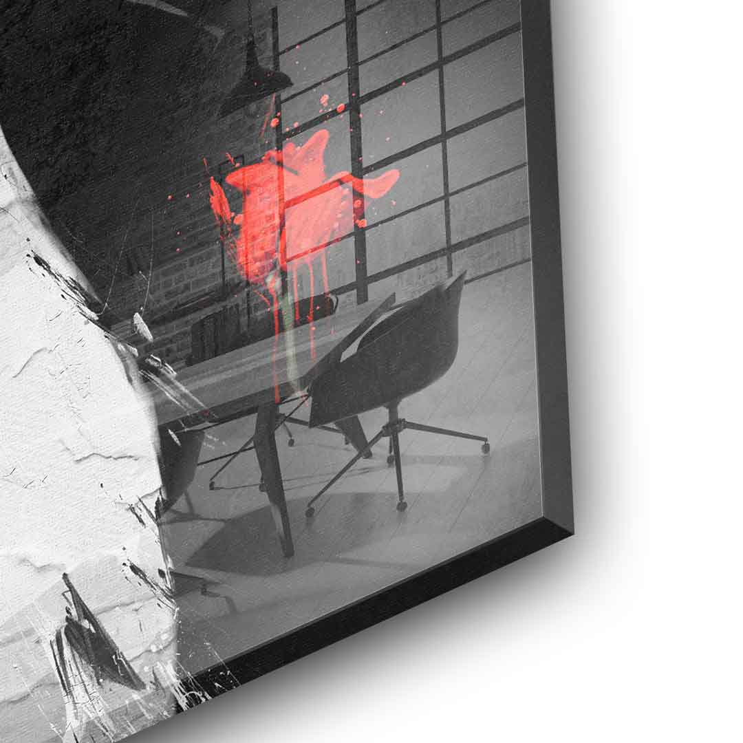 Great Men are not born Great - Acrylglas