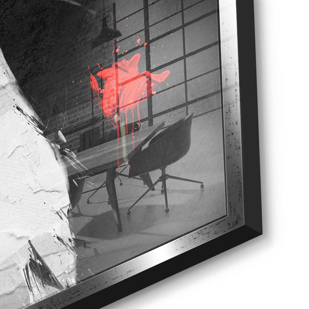 Great Men are not born Great - Acrylglas