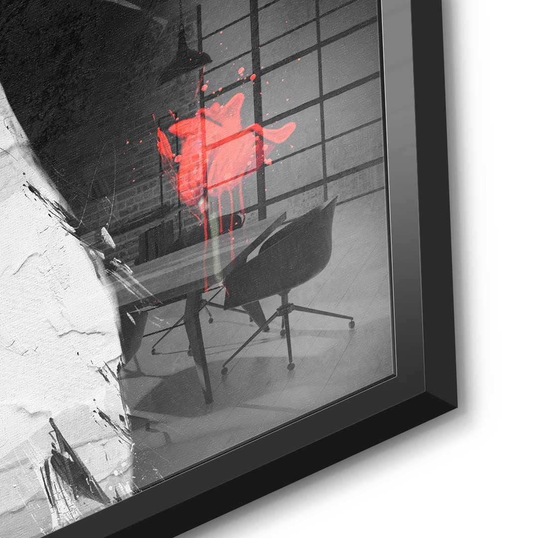 Great Men are not born Great - Acrylglas