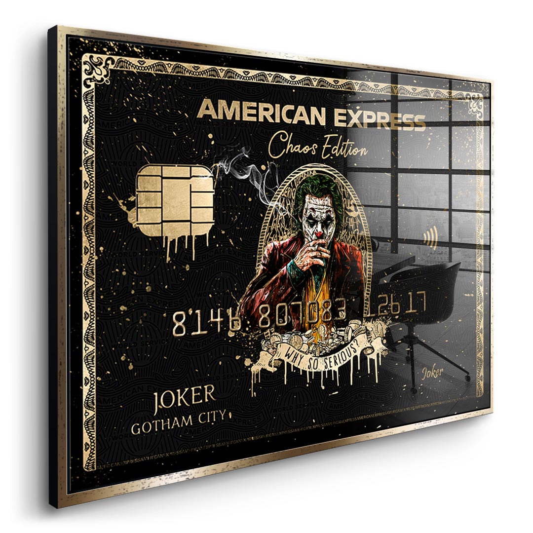 Royal American Express - The Joker - Acrylic glass