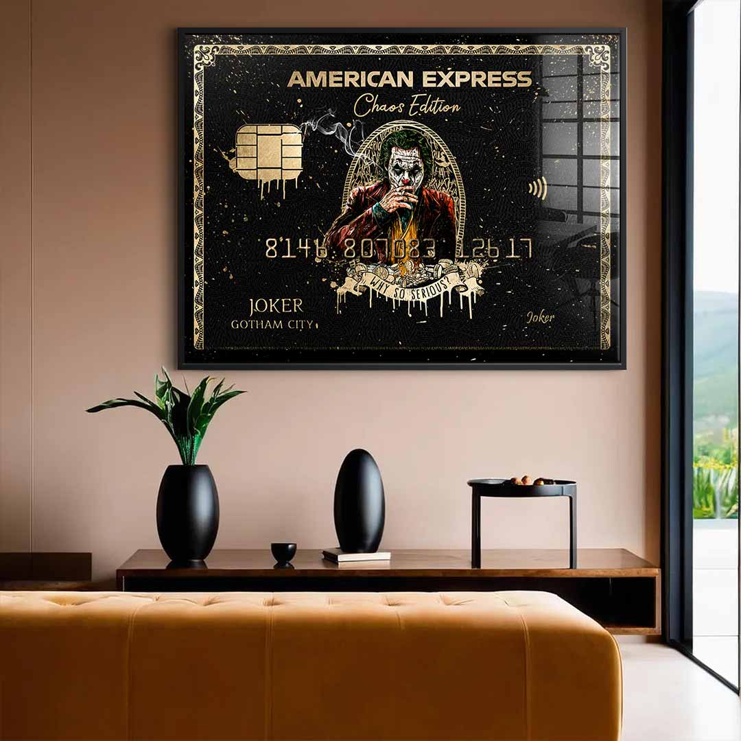 Royal American Express - The Joker - Acrylglas