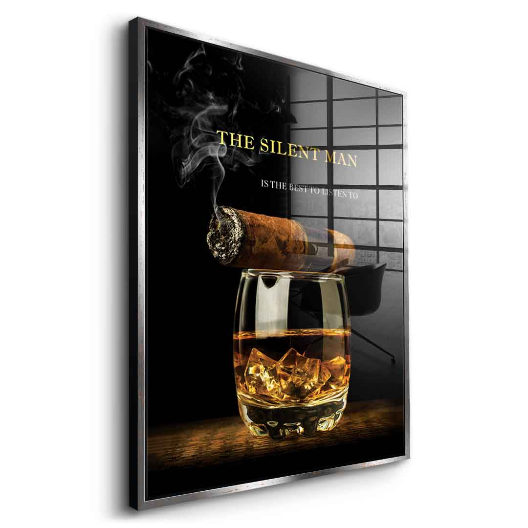 The Silent Man - Acrylic Glass