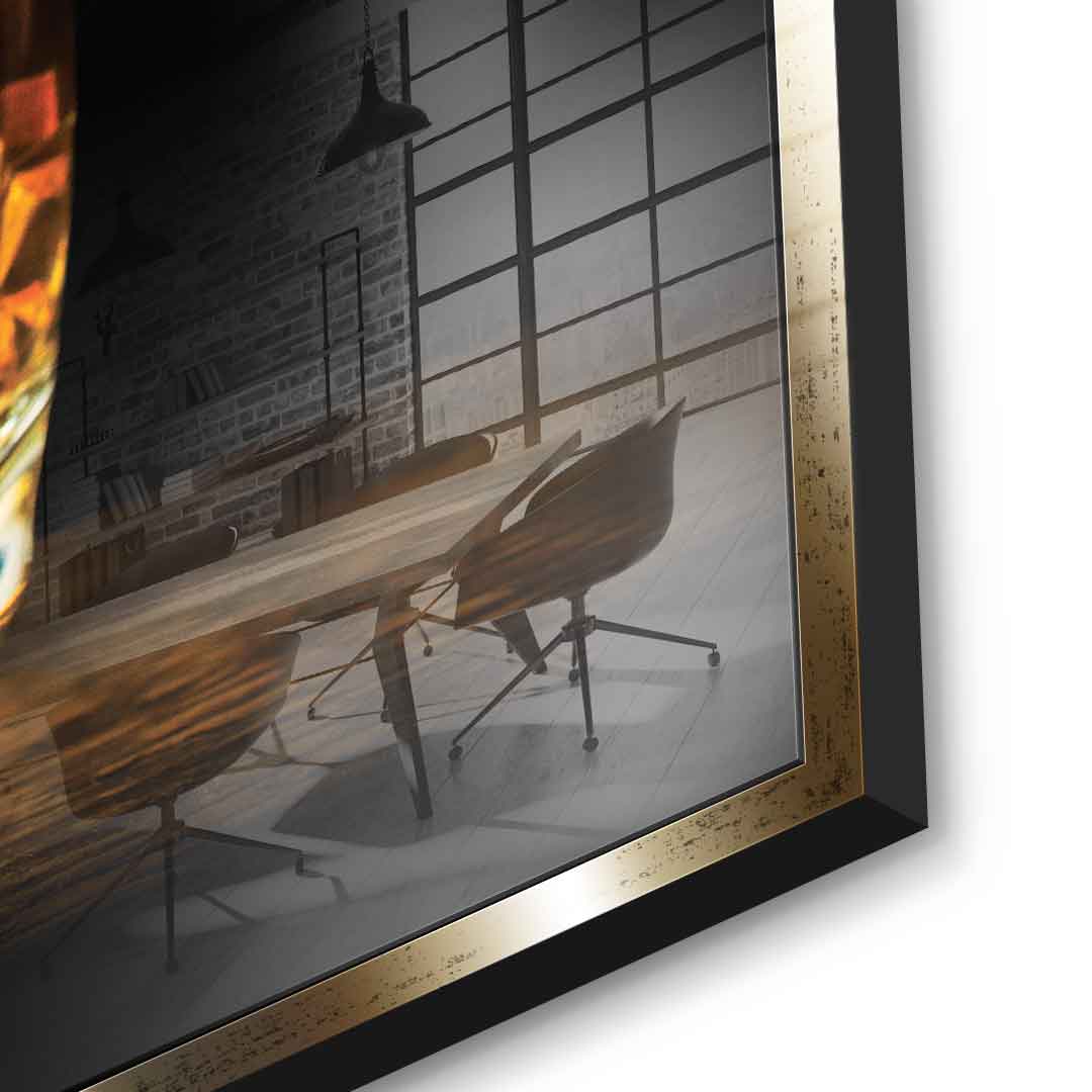 The Silent Man - Acrylic Glass