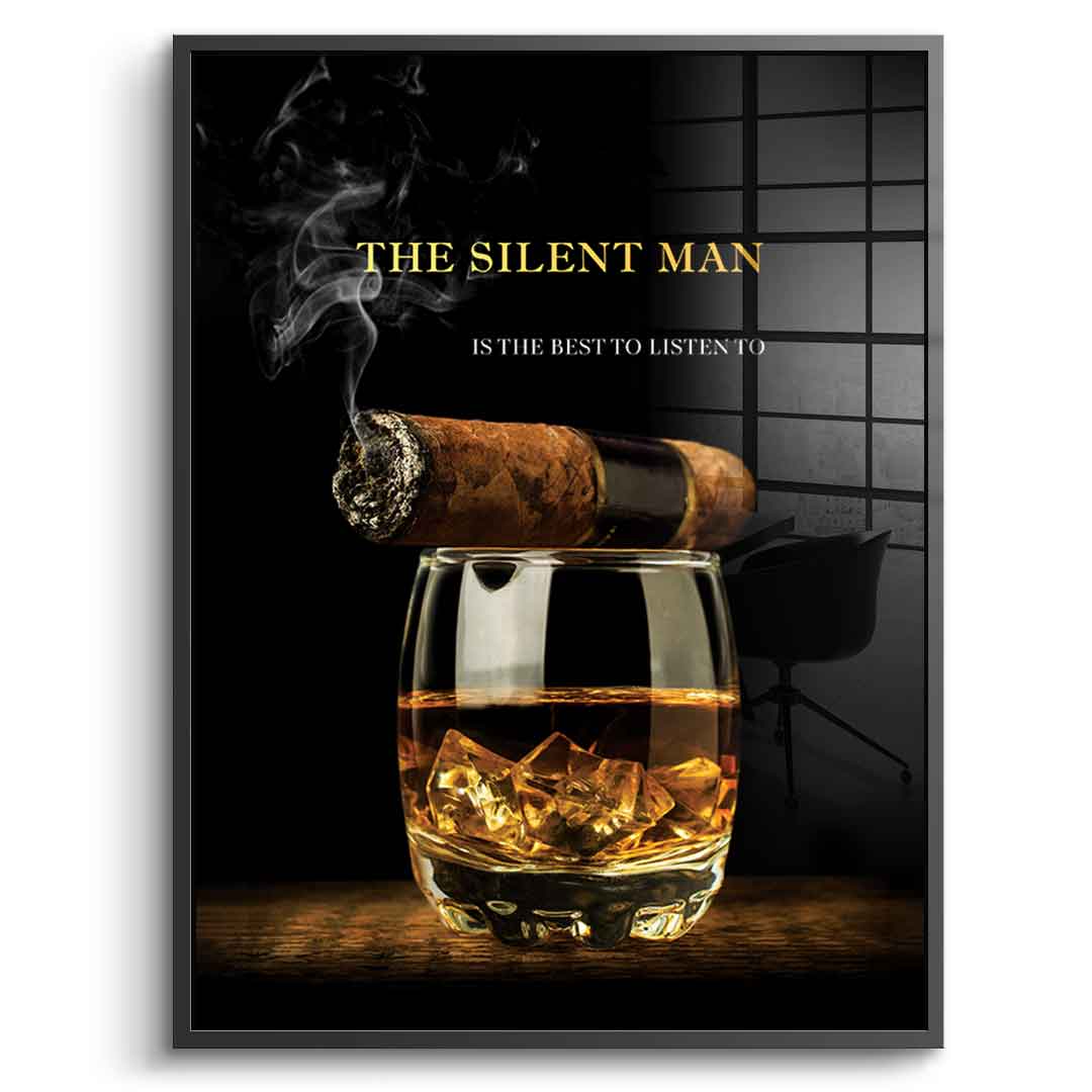 The Silent Man - Acrylglas