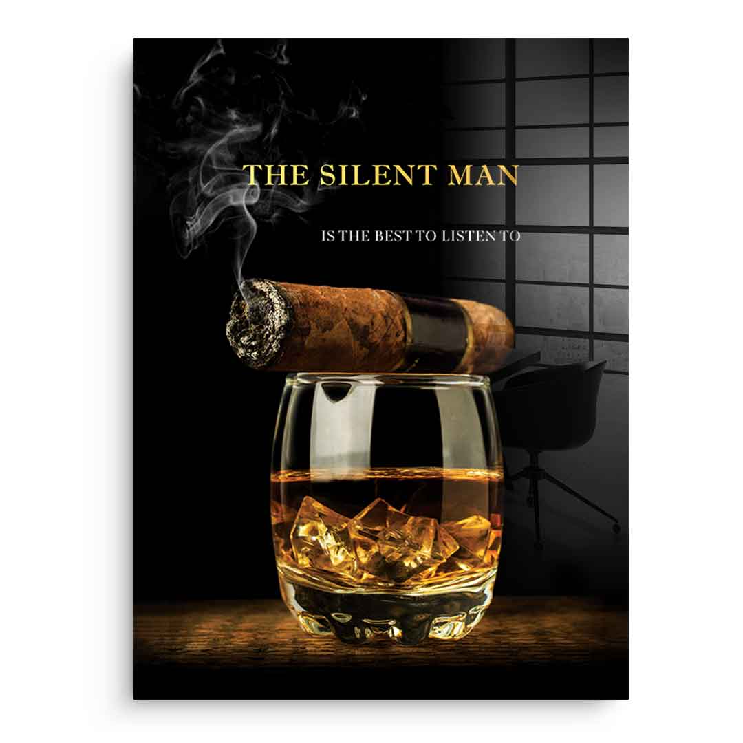 The Silent Man - Acrylic Glass