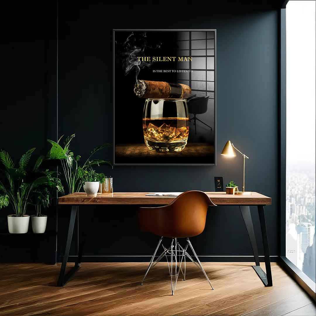 The Silent Man - Acrylic Glass