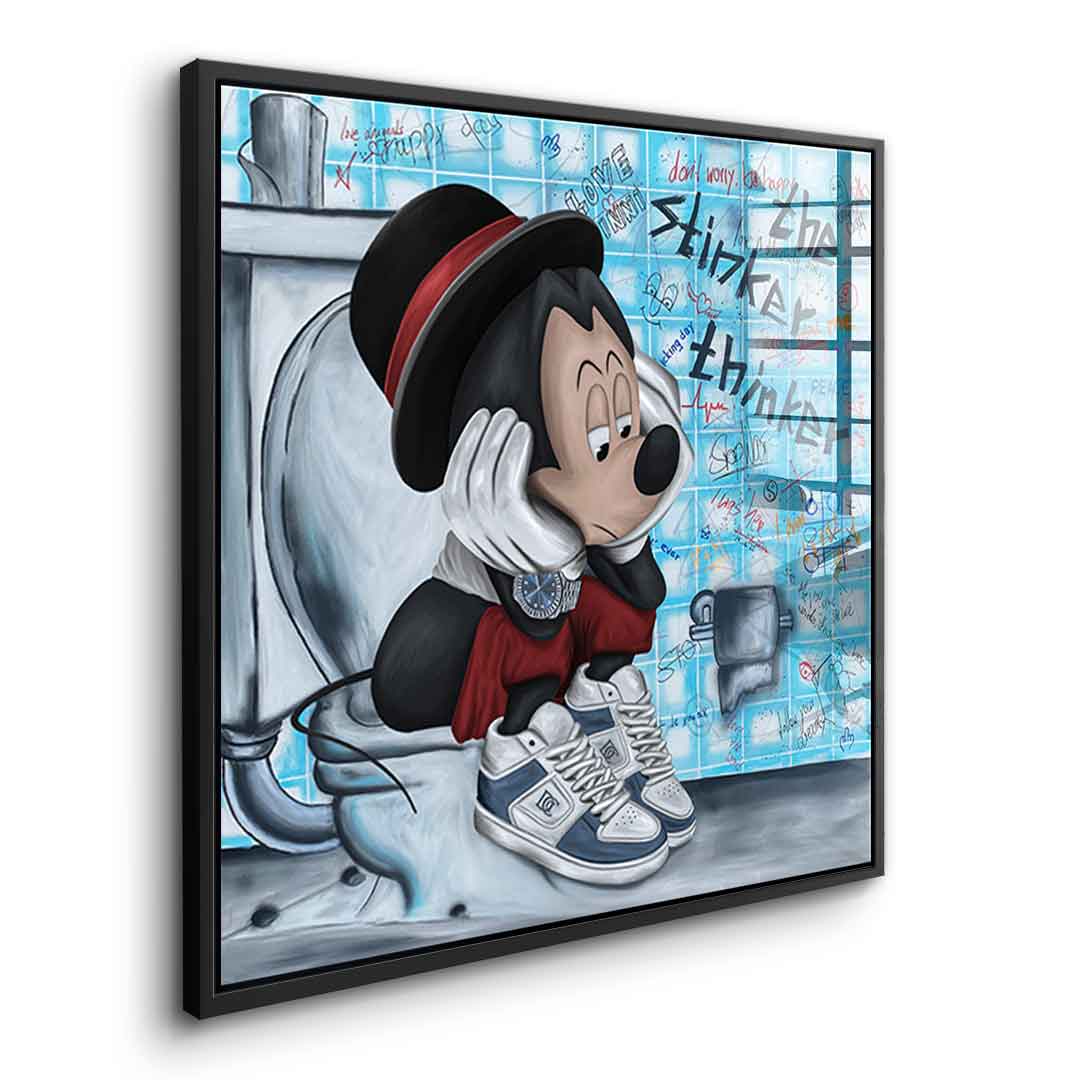 The stinker Thinker - acrylic glass
