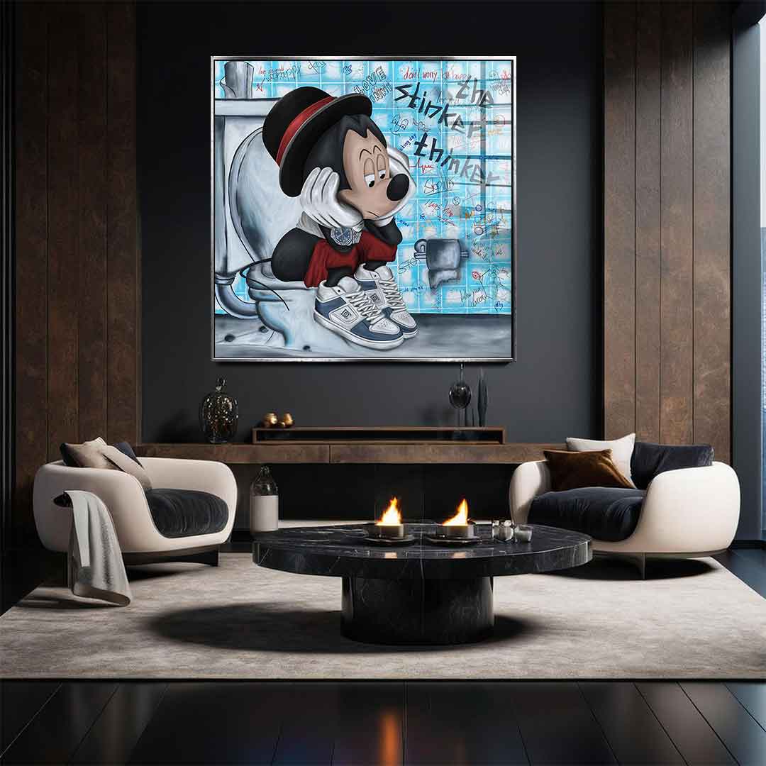 The stinker Thinker - acrylic glass