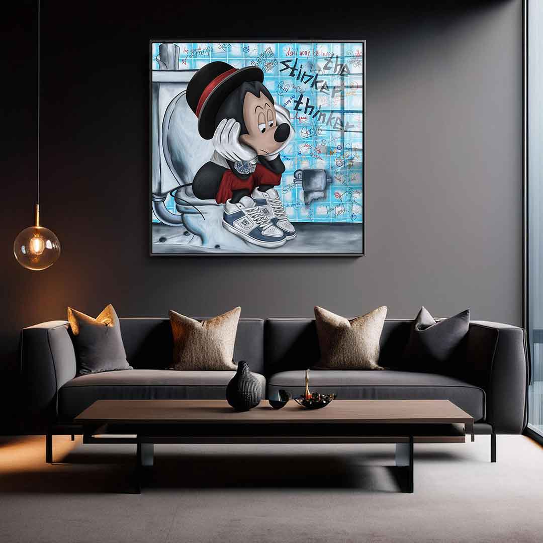 The stinker Thinker - acrylic glass