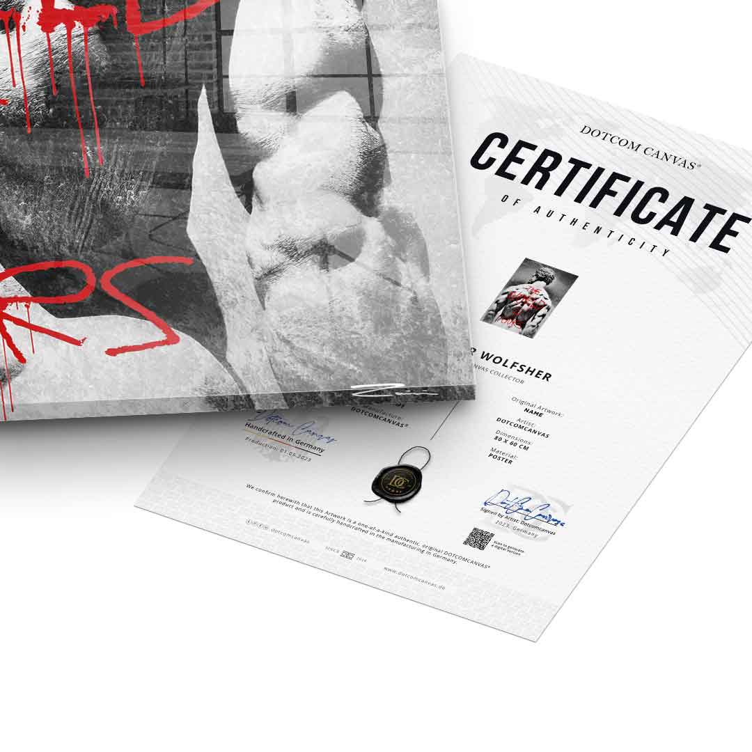 The World is Rours - acrylic glass