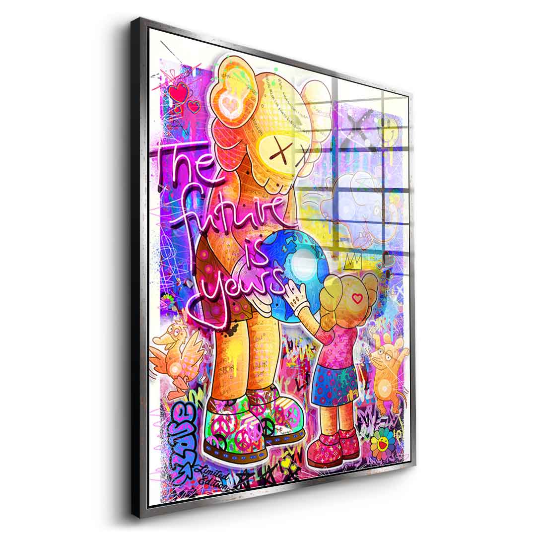 The future is yours - Acrylic glass