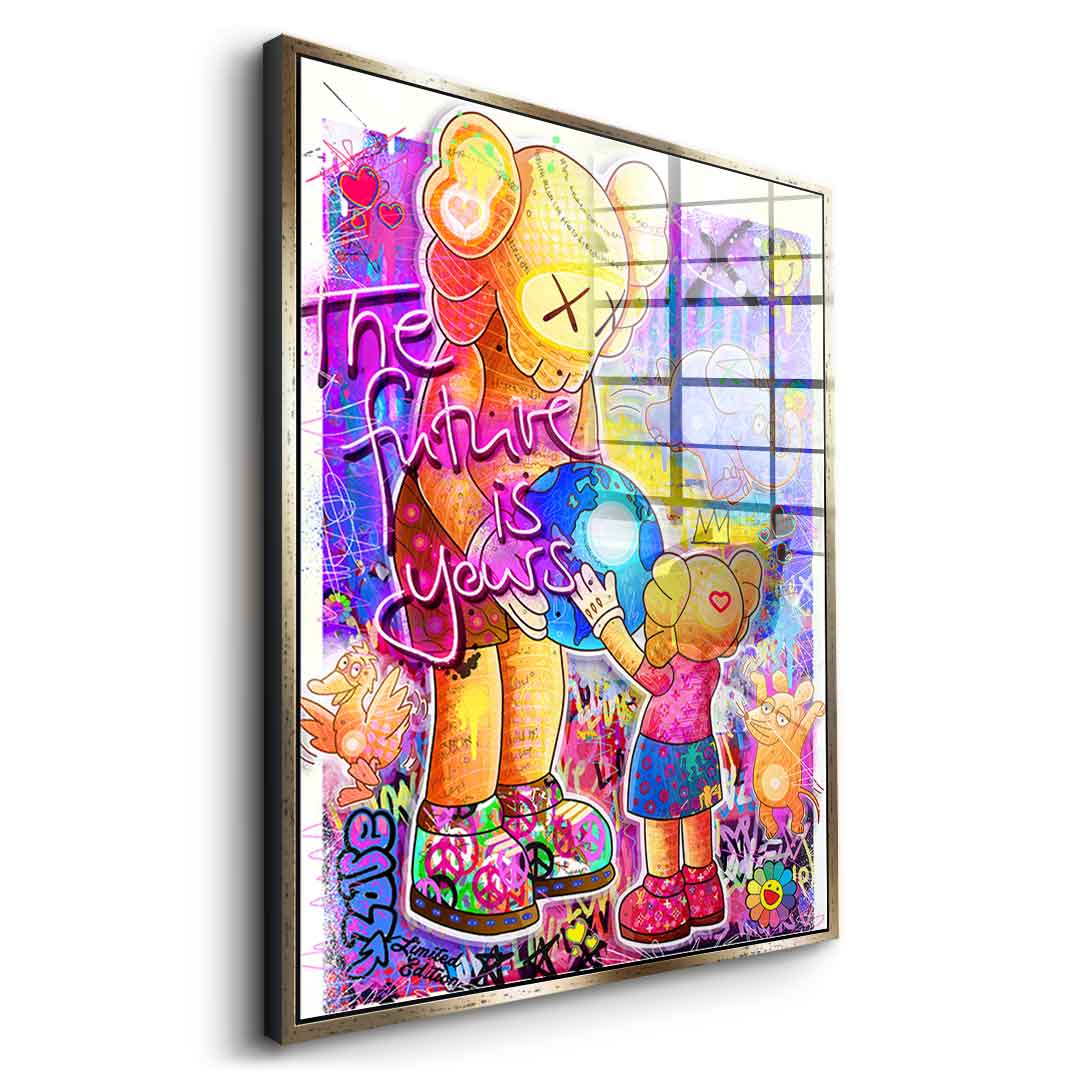 The future is yours - Acrylic glass
