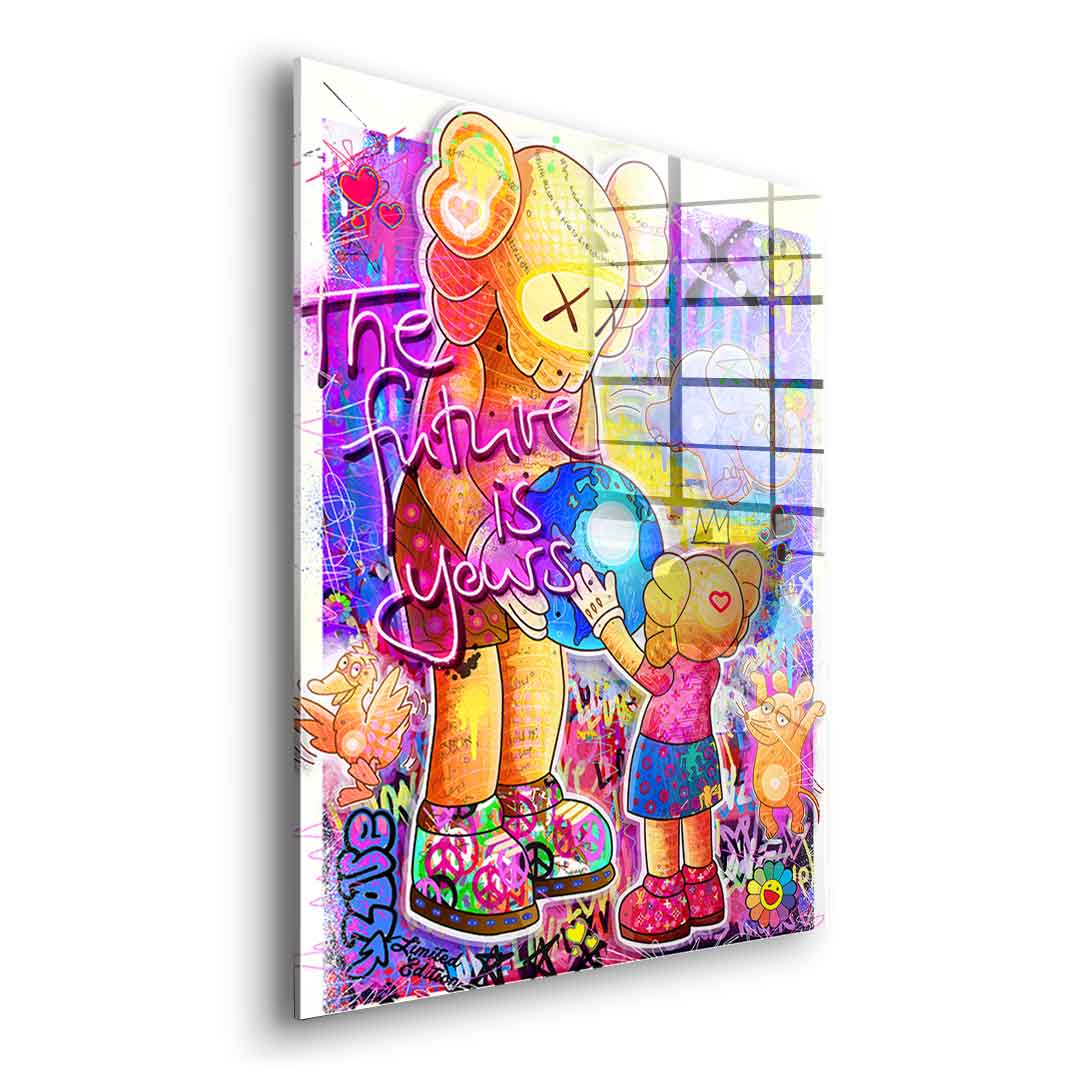 The future is yours - Acrylic glass