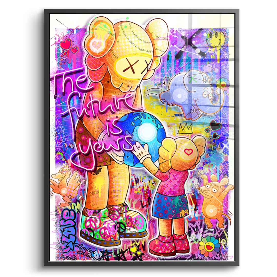 The future is yours - Acrylic glass