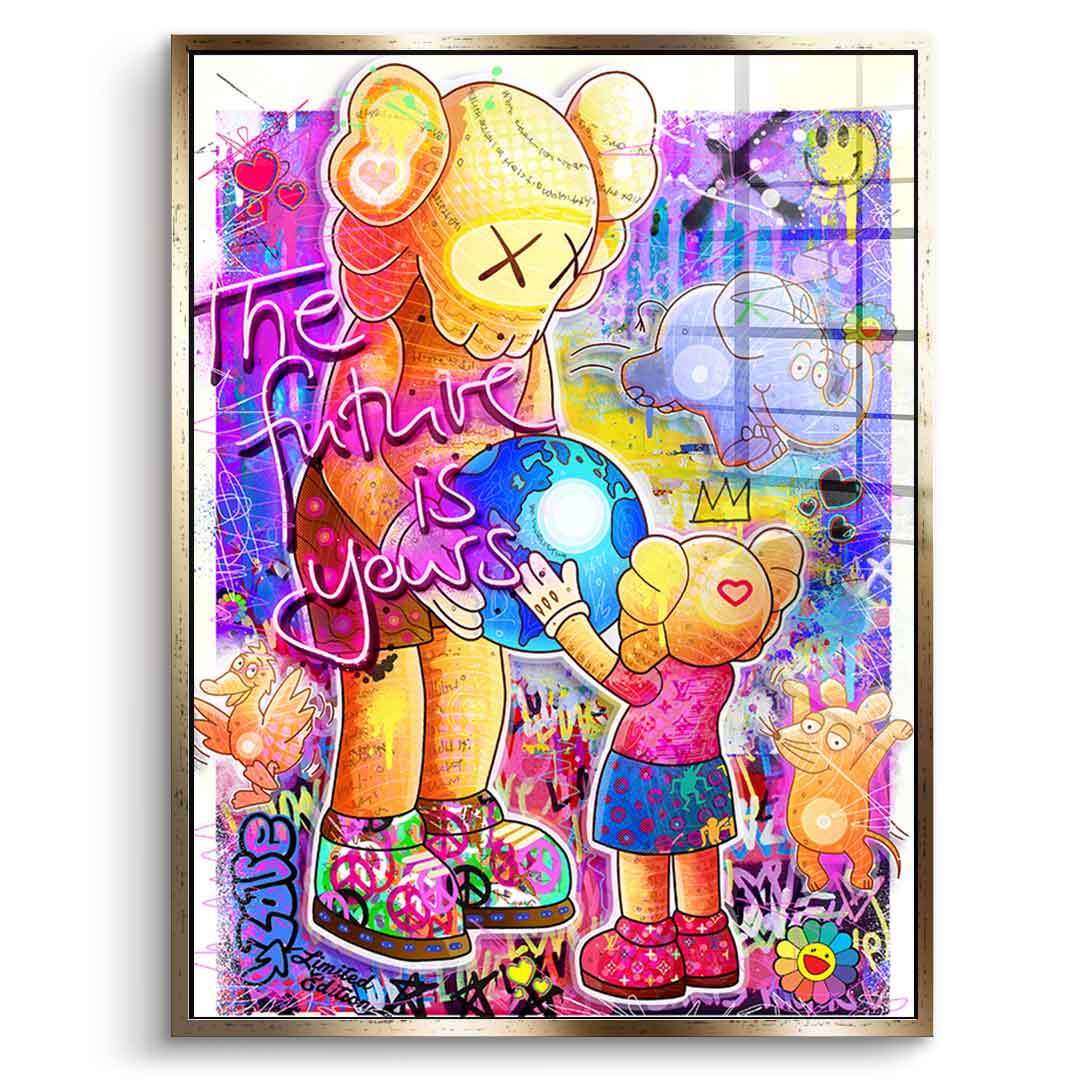 The future is yours - Acrylic glass