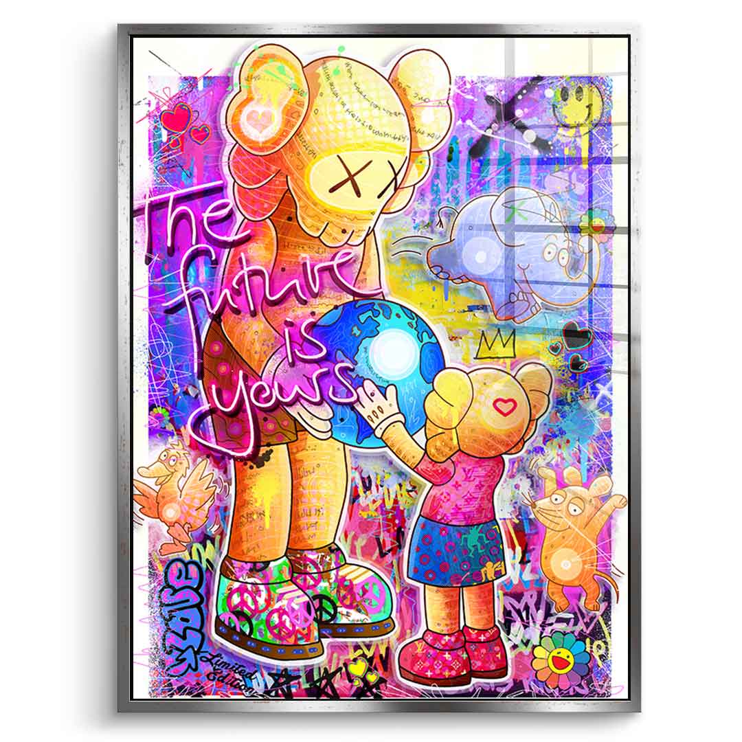 The future is yours - Acrylic glass