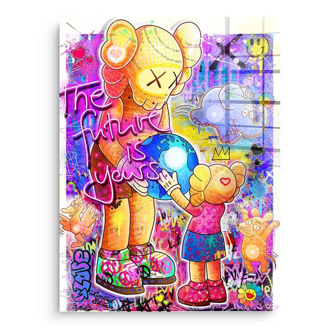 The future is yours - Acrylic glass