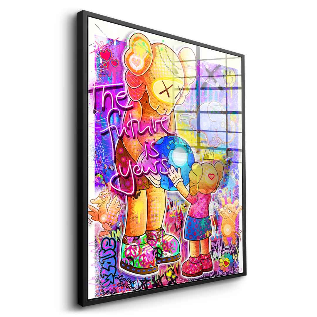 The future is yours - Acrylic glass