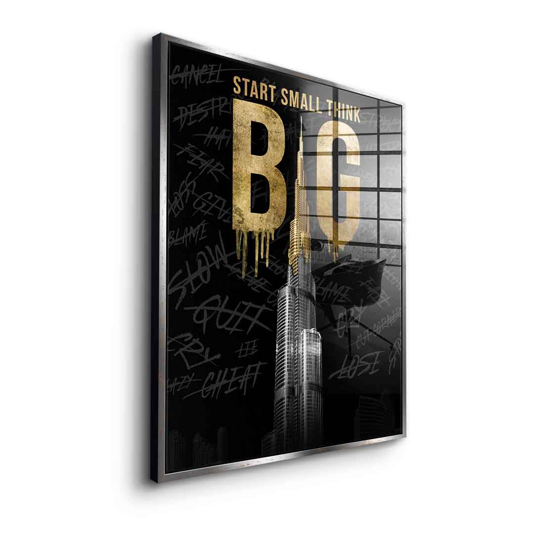 Think BIG #Burj Khalifa - Acrylglas