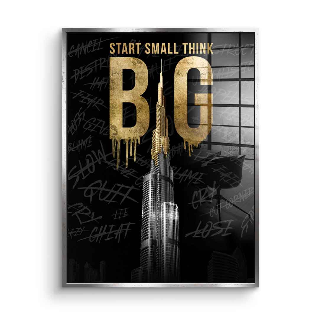 Think BIG #Burj Khalifa - Acrylglas
