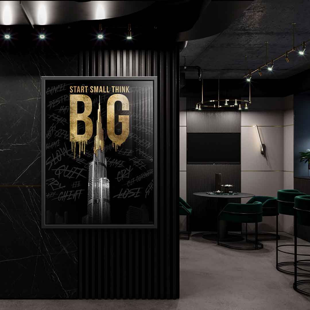 Think BIG #Burj Khalifa - Acrylglas