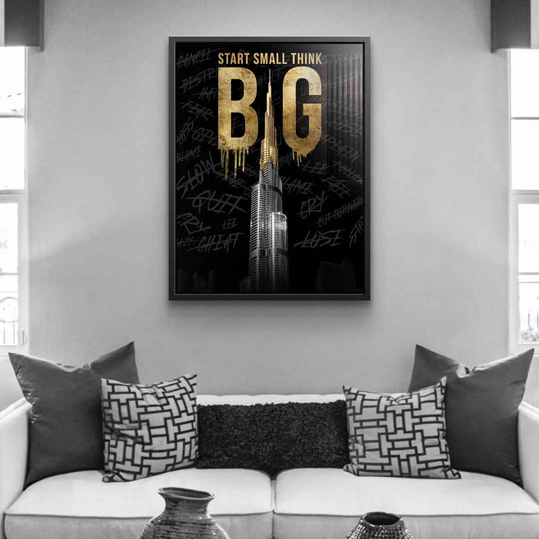 Think BIG #Burj Khalifa - Acrylglas