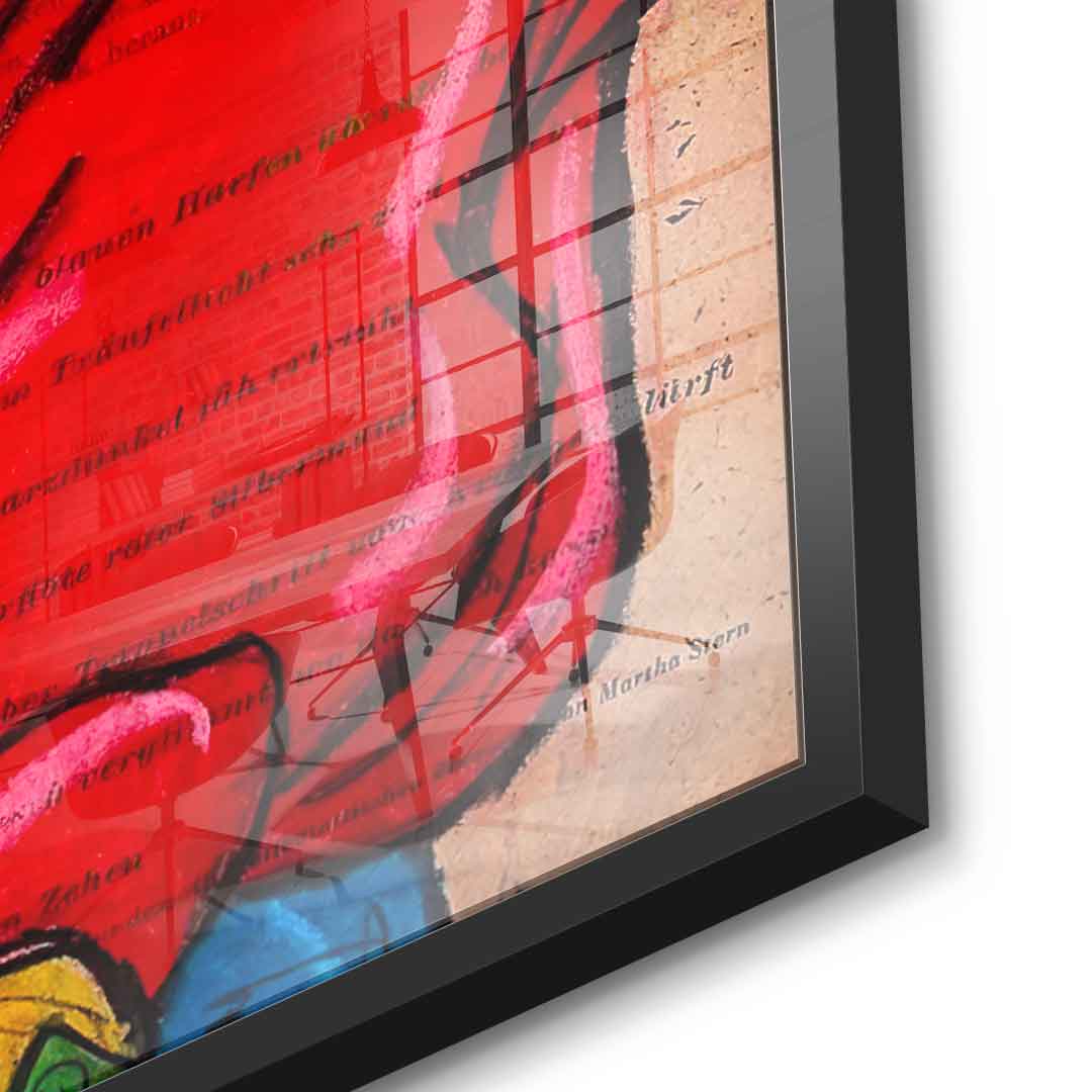 Thinking Beagle Boy - Acrylic glass