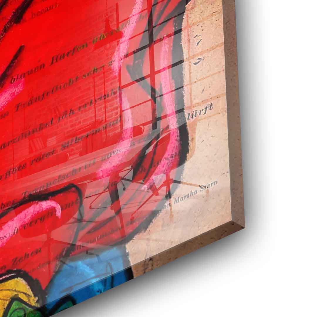 Thinking Beagle Boy - Acrylic glass