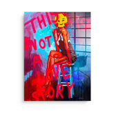 This is not a Love Story - Acrylglas