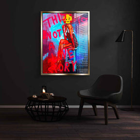 This is not a Love Story - Acrylglas