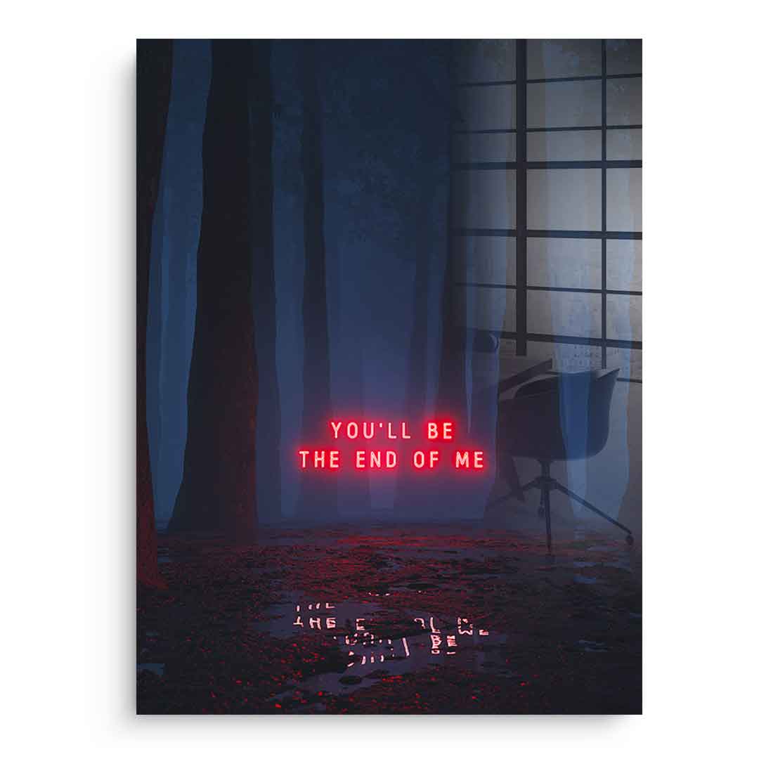 Thoughts - Acrylic glass