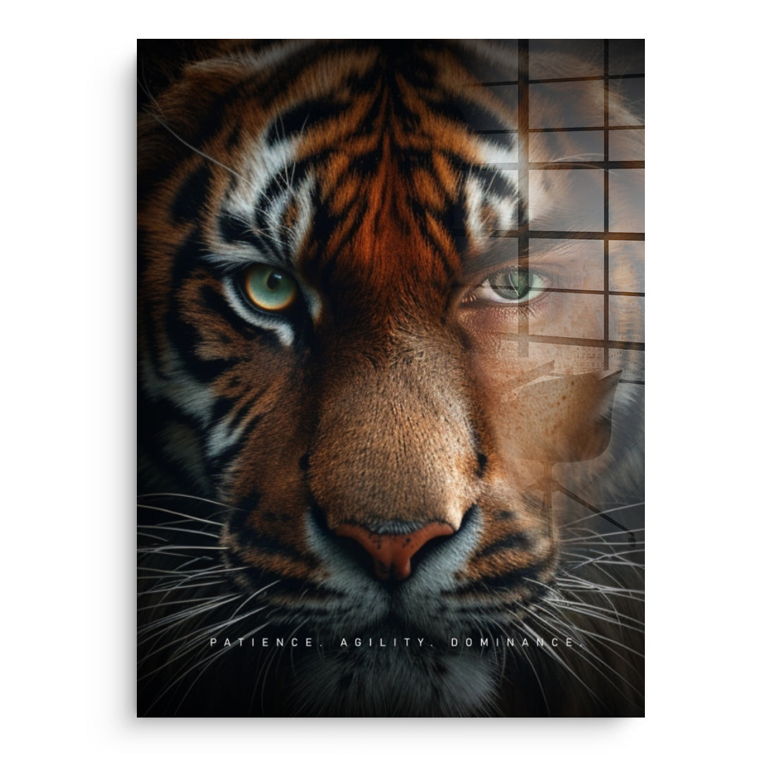 Tiger Fusion - Acrylglas