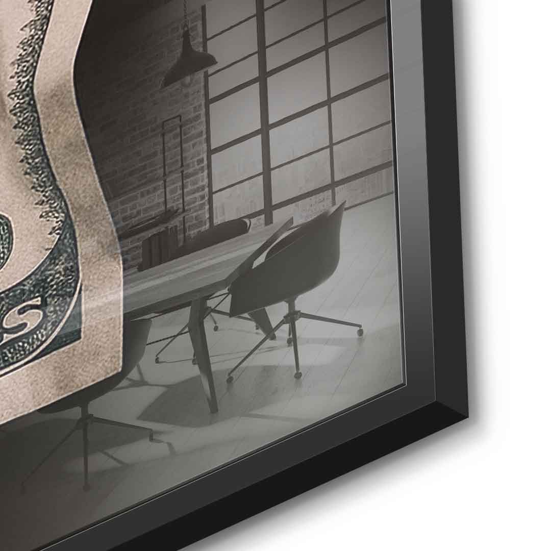 Time is Money - acrylic glass