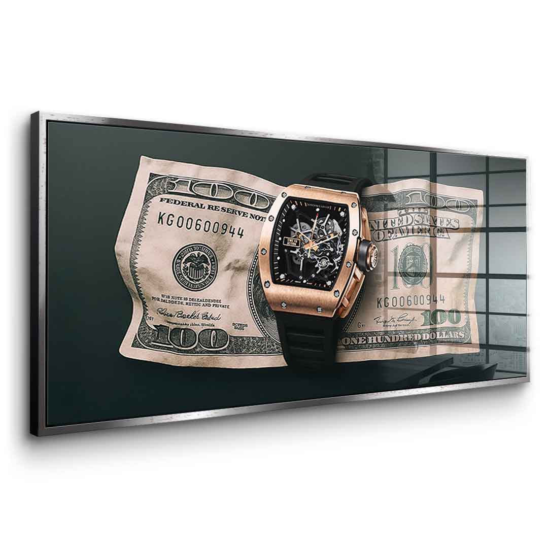 Time to Action - Acrylglas