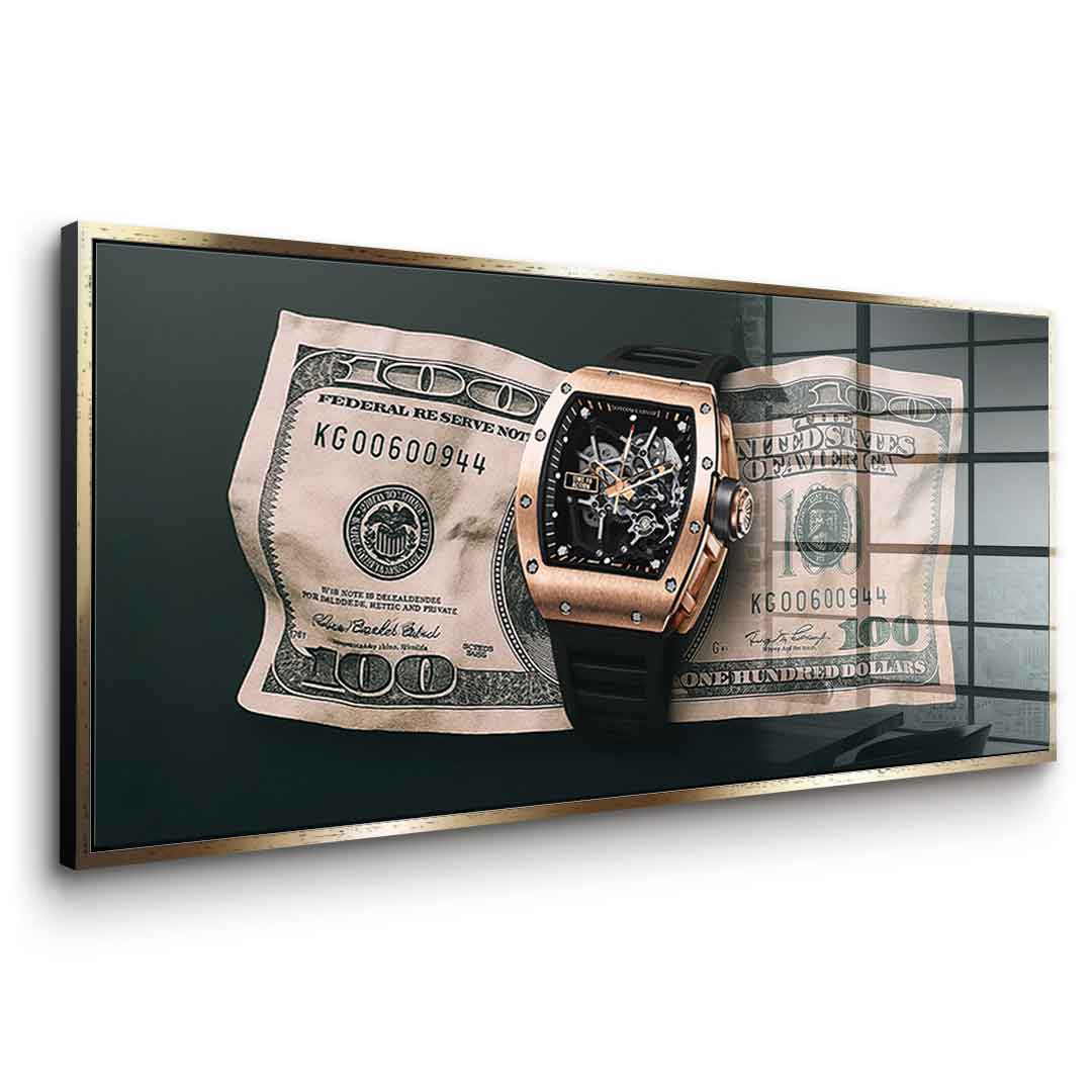 Time to Action - Acrylglas