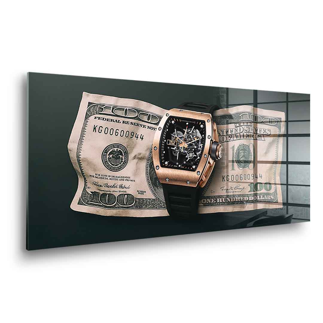 Time to Action - Acrylglas