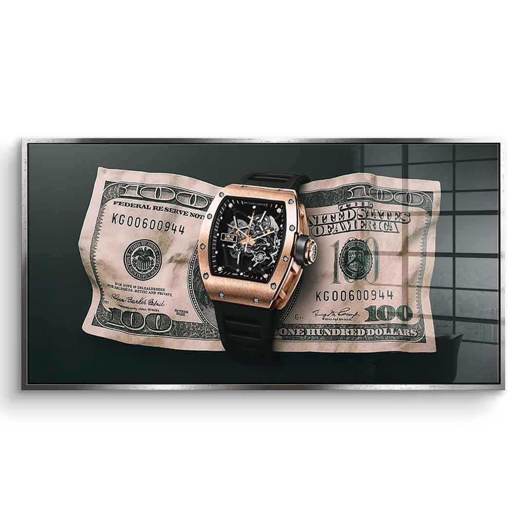 Time to Action - Acrylglas